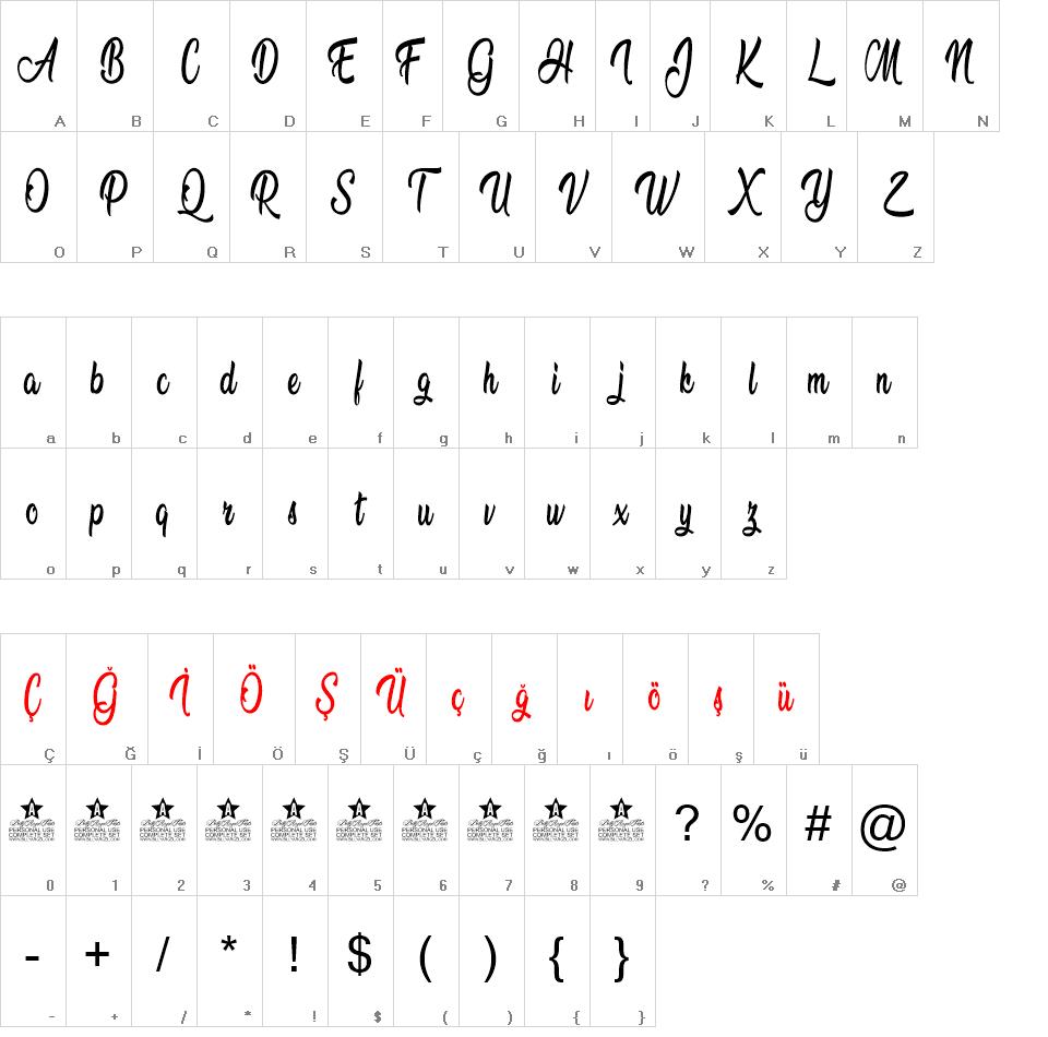 Amandita Font font